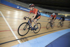 October - fun at the Olympic Velodrome with Tri-Anglia